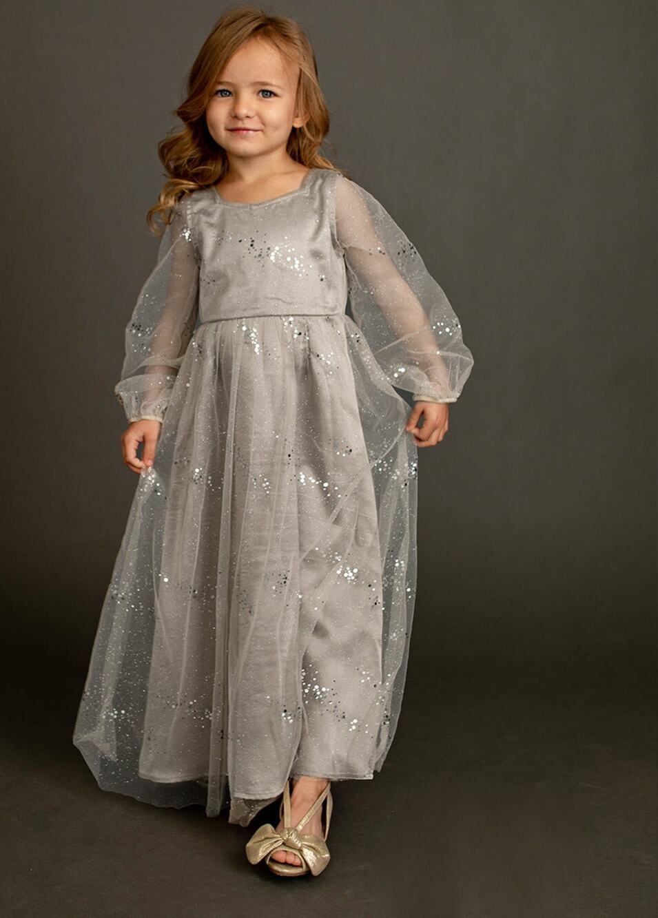 Joyfolie Mia Joy Layla Dress in Champagne Girl’s Size 2